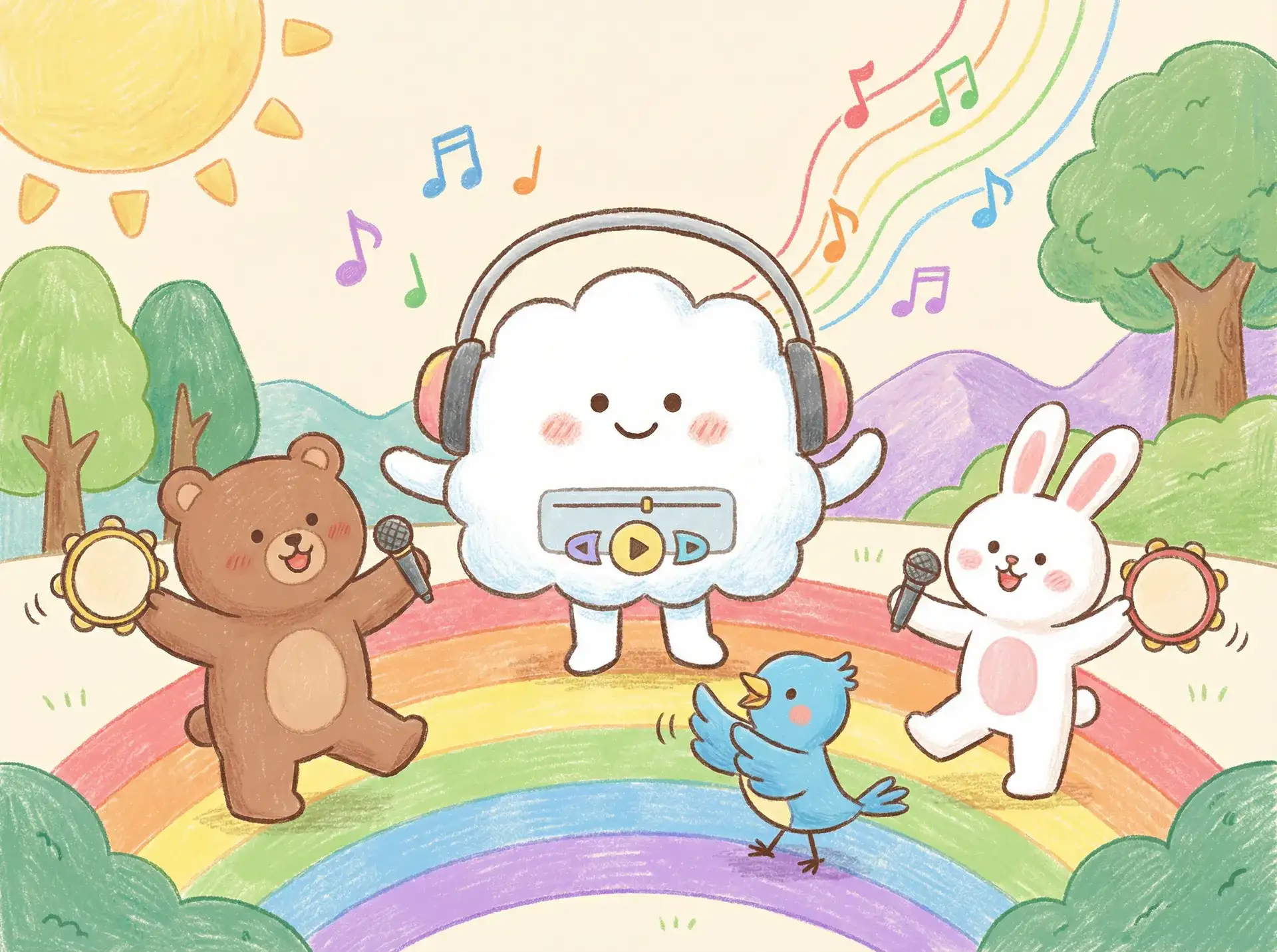 小朋友的音乐绘画 - 阿旺新传粤语版 艺术启蒙